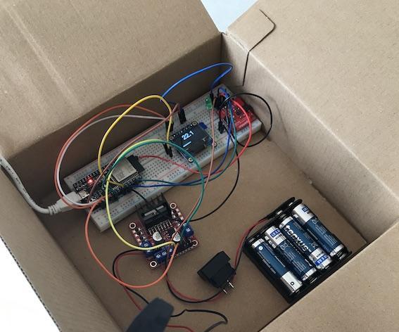 I Used Toit to Build a Temperature Controlled Fan With ESP32.