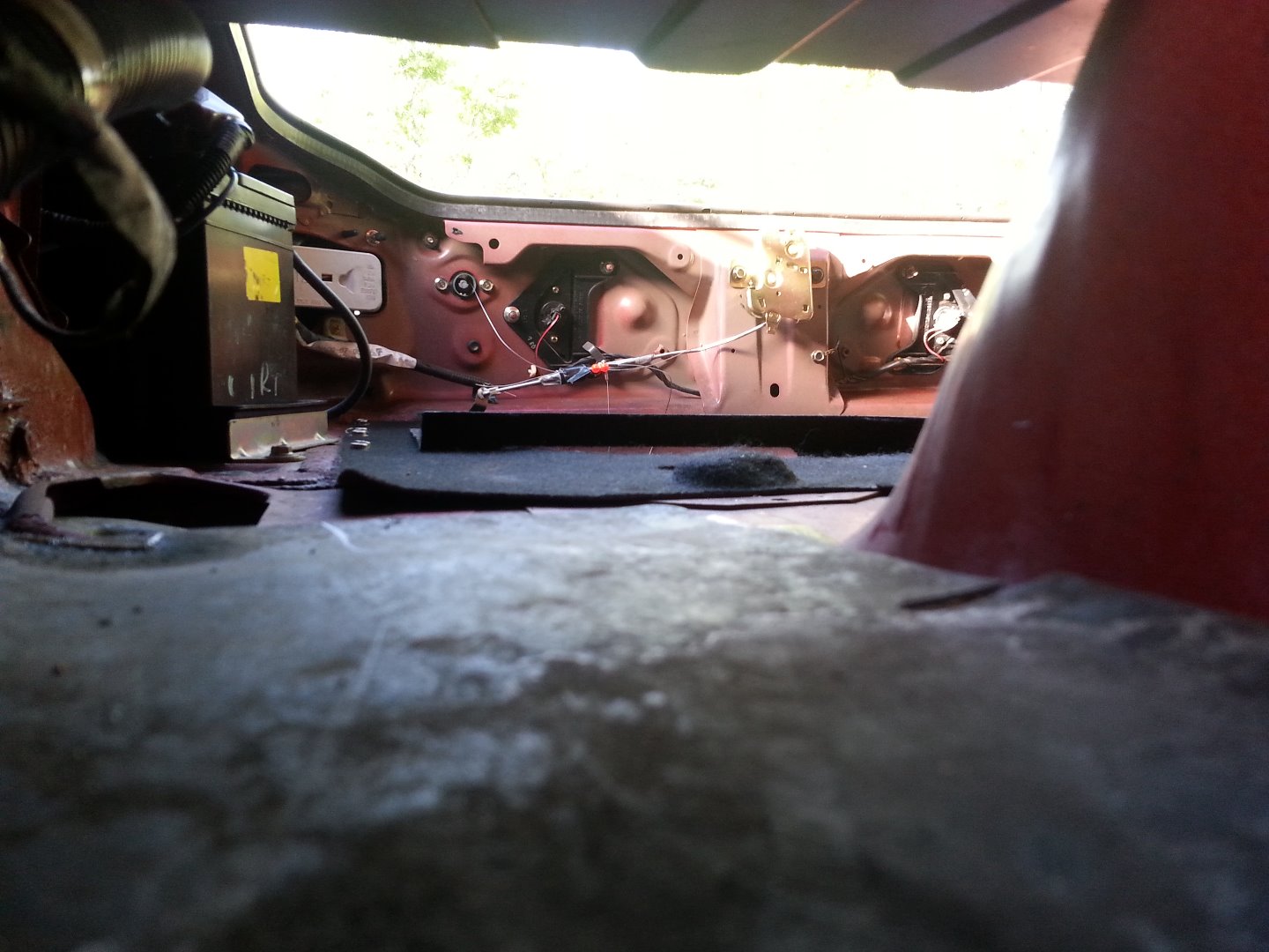 Miata Trunk Opener Lock Mechanism Failed Leaving the Hatch Stuck Shut