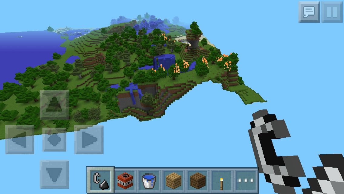 Past The Edge Of The WorldMCPE Glitch