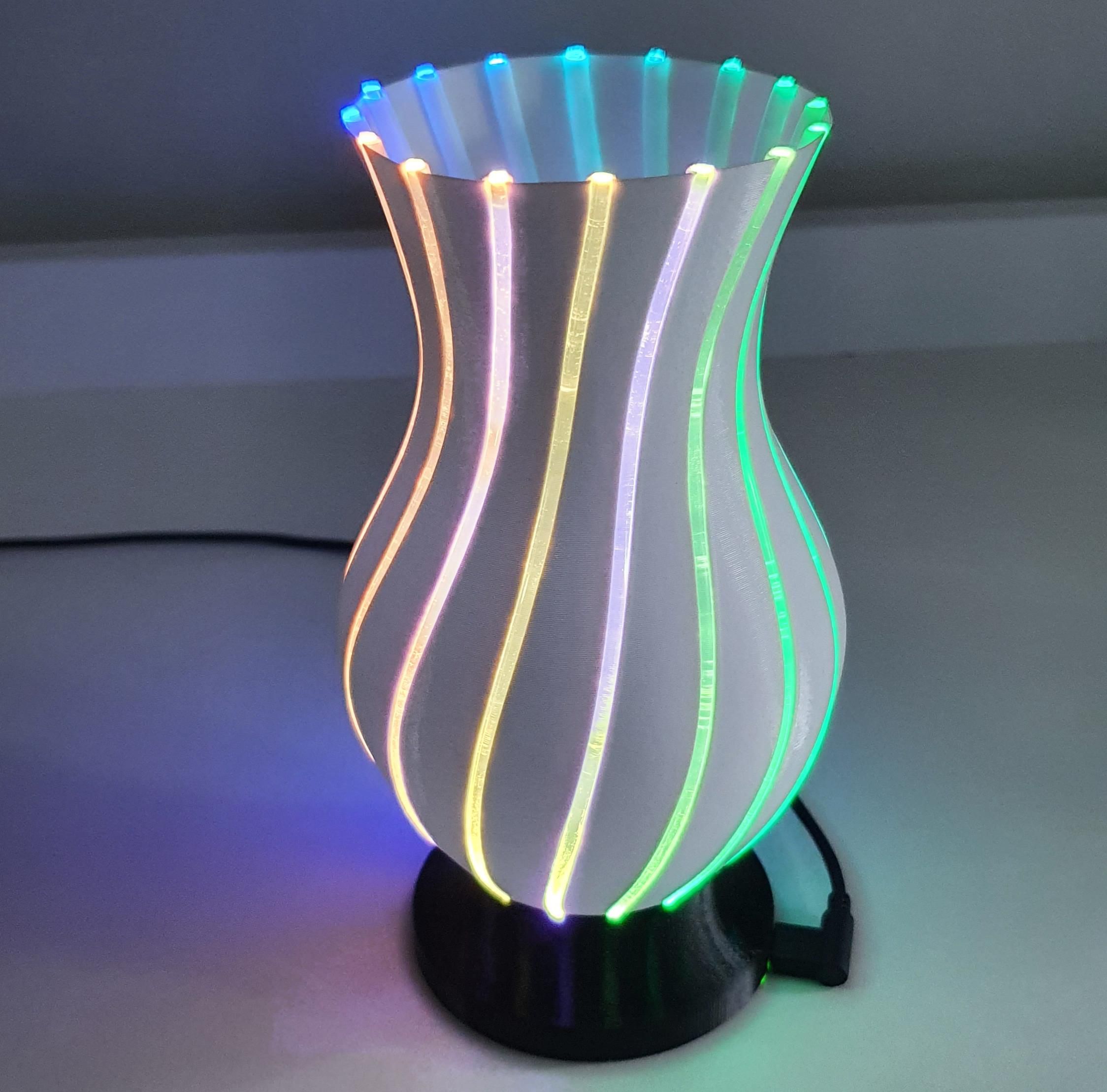 The Neopixel LED Vase 7 Steps (with Pictures) Instructables