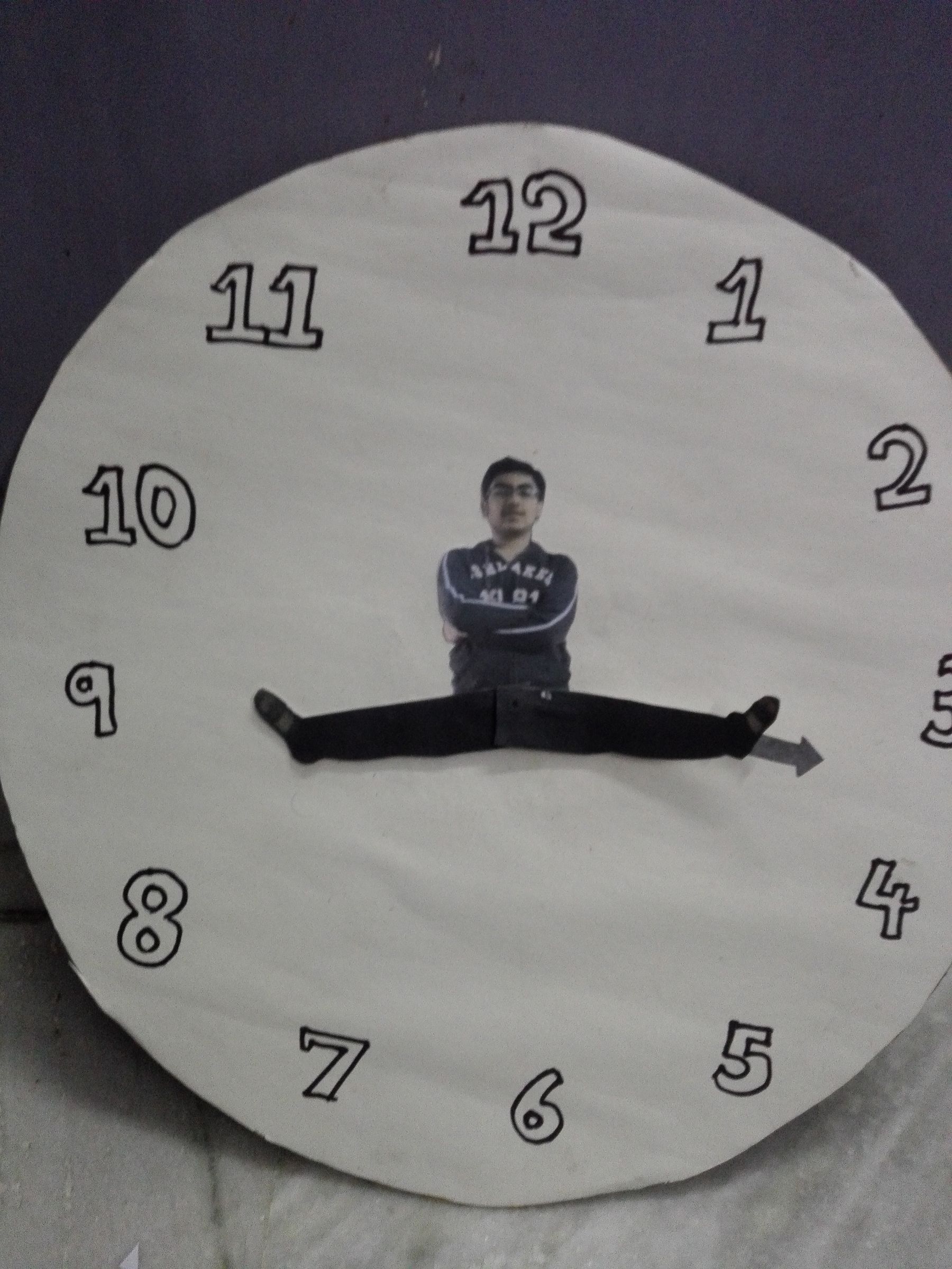 Personalize Your Clock(with Yourself)!!!