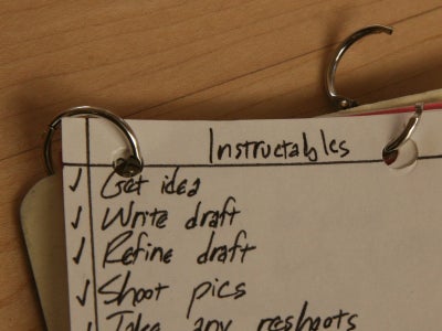 Collate Cards and Affix to Diary