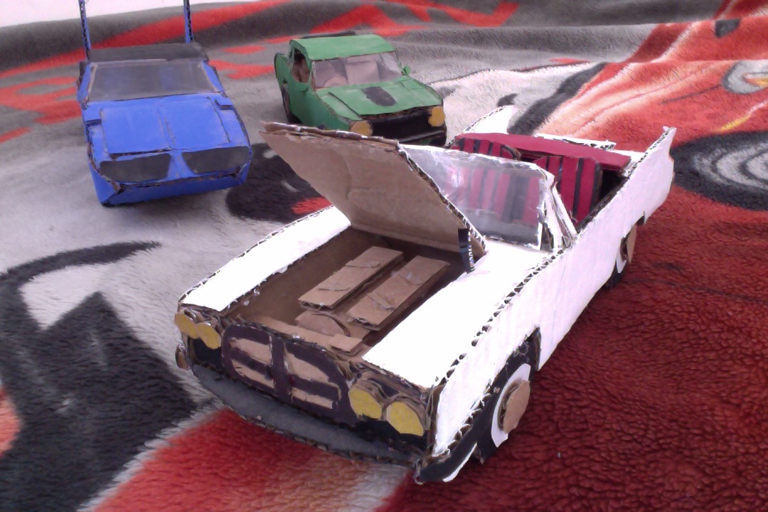 Cardboard Vehicle Collection!