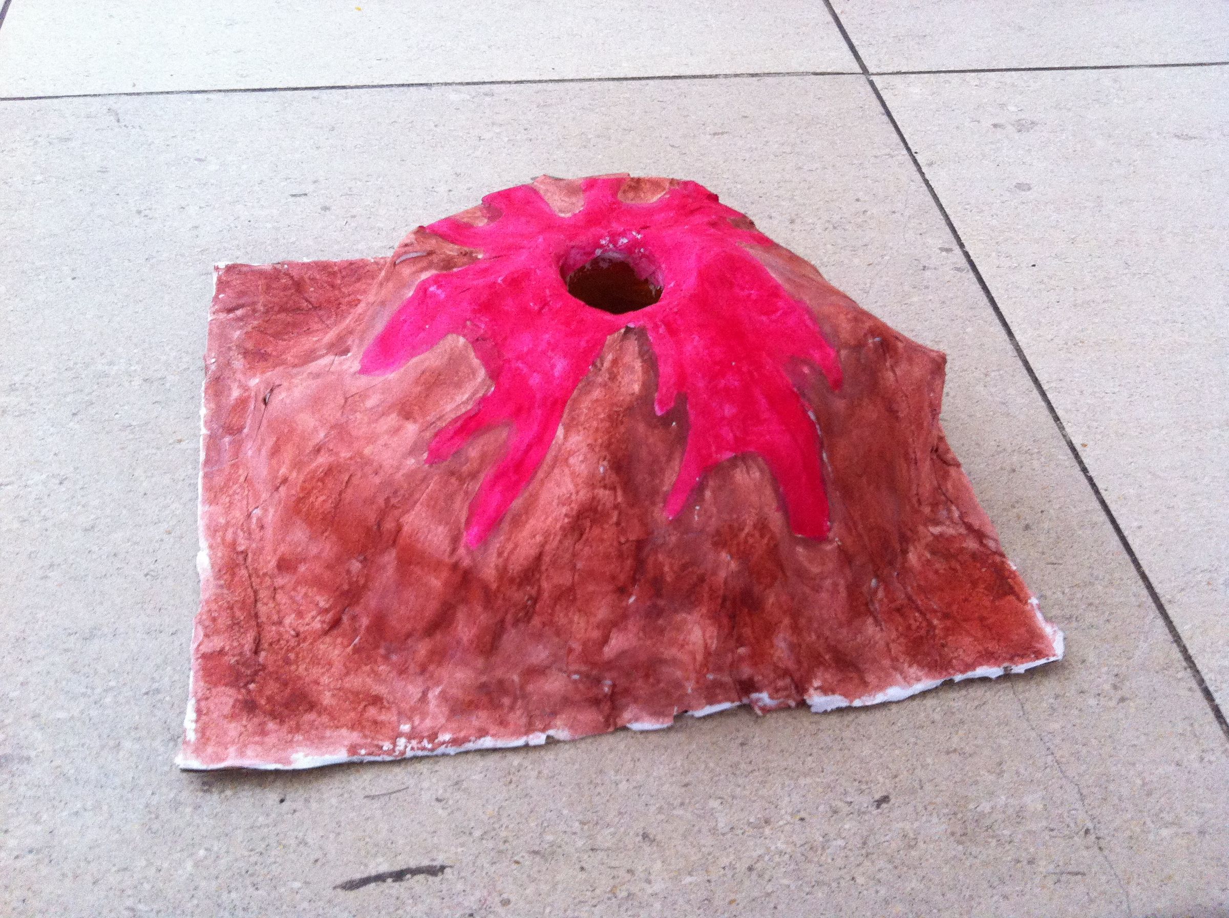 How to Make a Mini Exploding Volcano