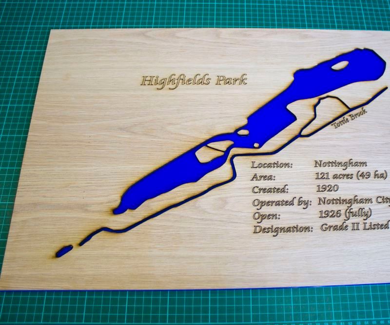 How to Make a Laser Cut Map