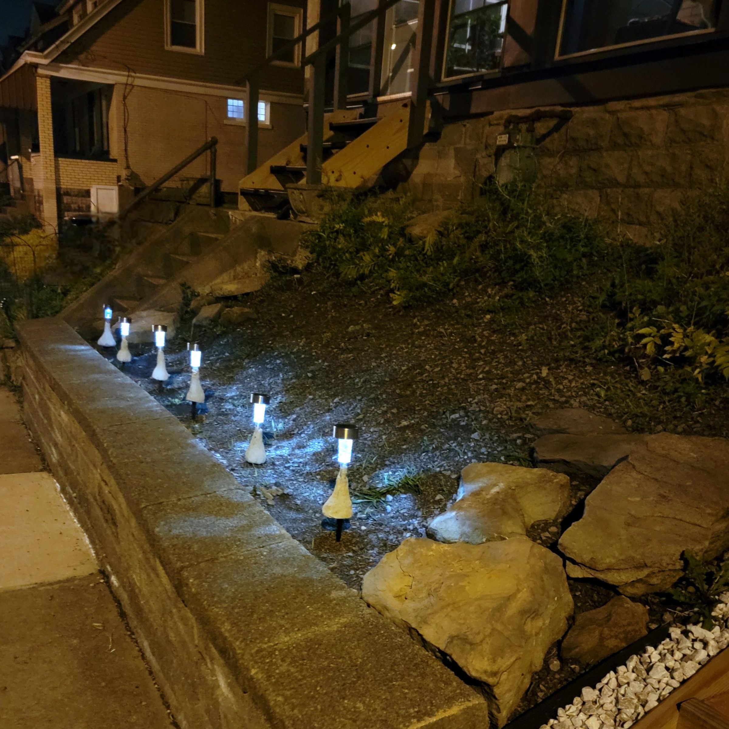 Upcycled Solar Garden Mushroom Lights : 7 Steps (with Pictures ...