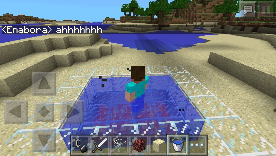How to Make a Minecraft Fire Bath!