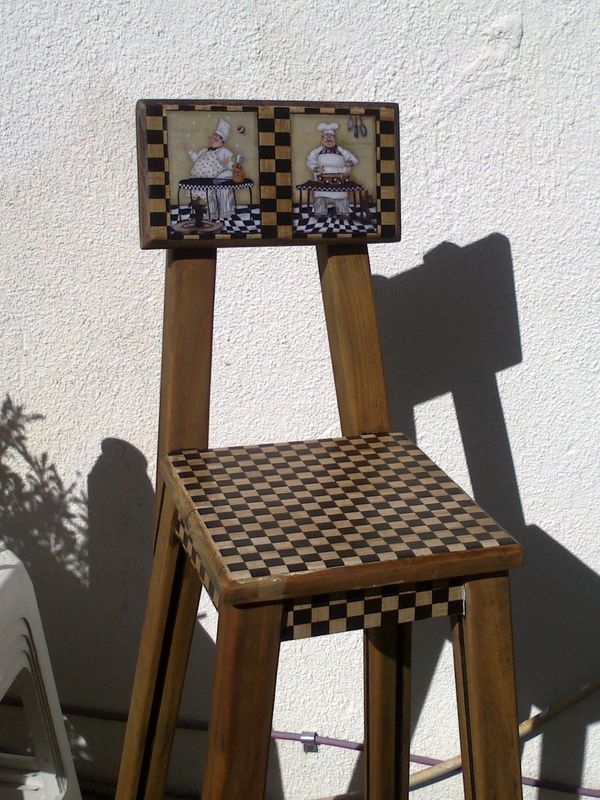 Recicled Wooden Chair