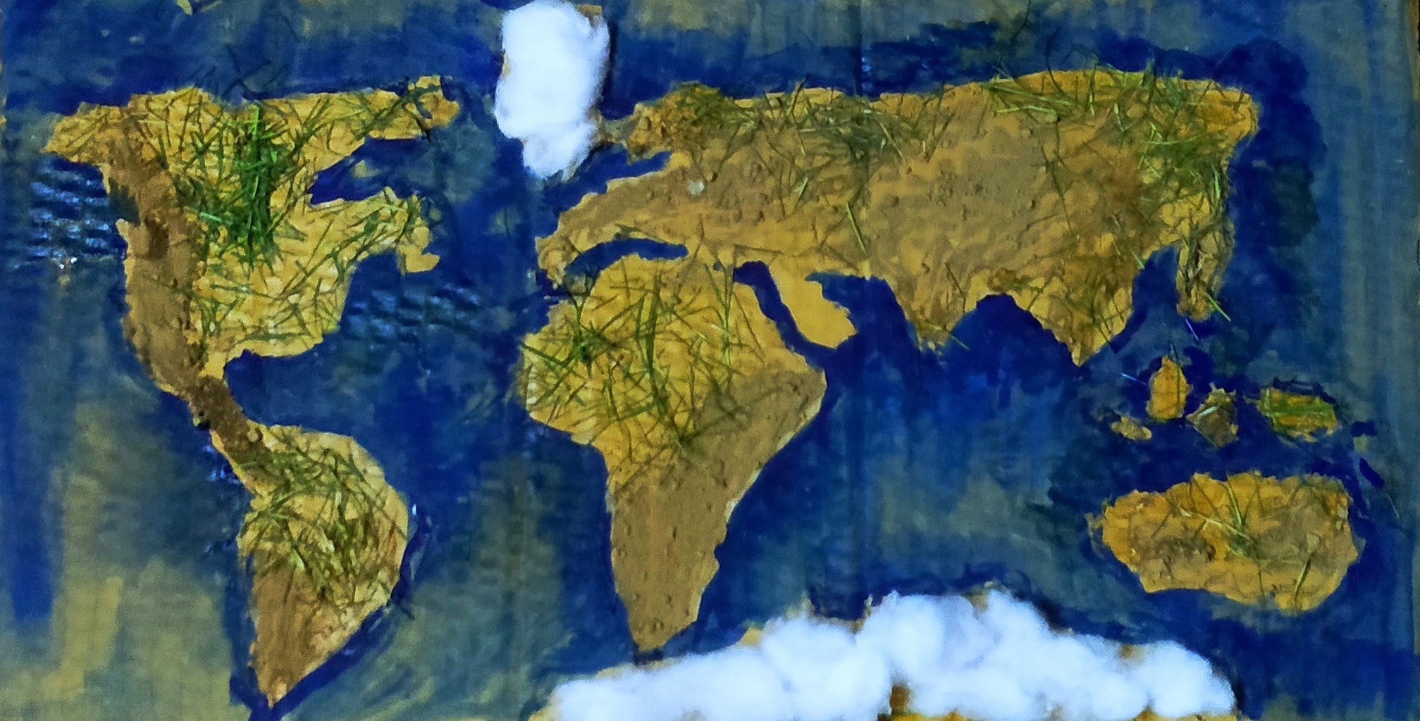 How to Make World Map Using Natural Things 5 Steps Instructables