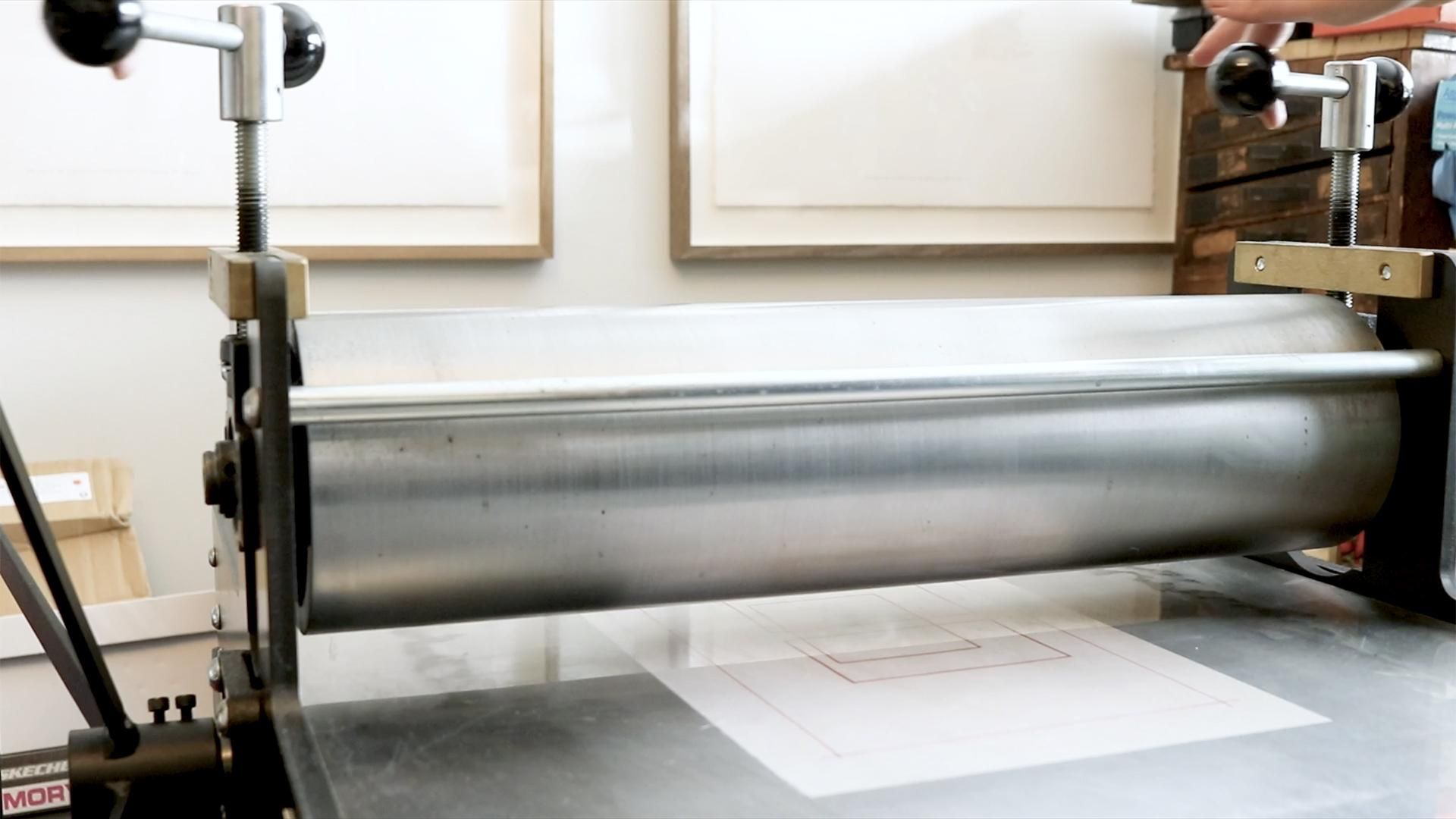 How to Set an Etching Press to Print Intaglio or Relief Style 6 Steps Instructables