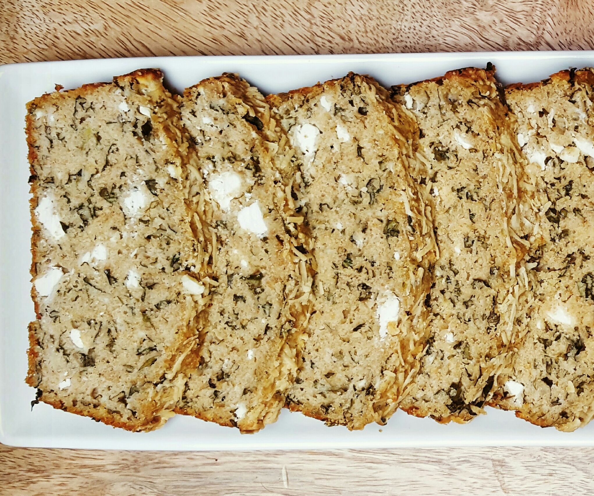 Kale and Feta Spelt Bread