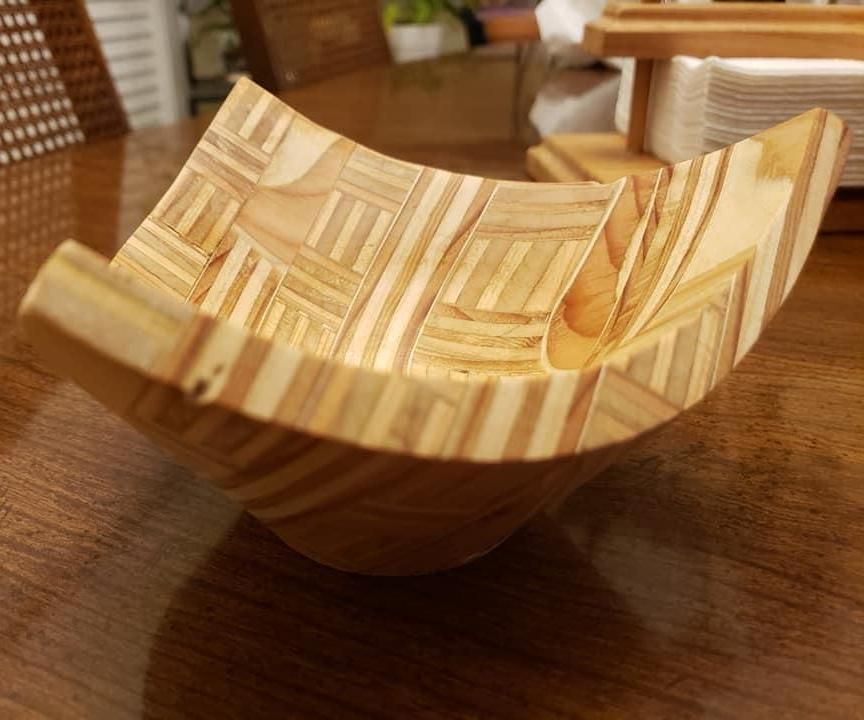 From Scrap Plywood to 3-Pointed Bowl