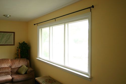 Make Stylish Yet Inexpensive Curtain Rods
