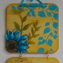 Wall hanging from coasters