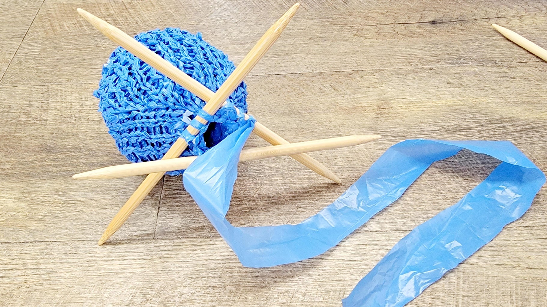 Knit Plastic Bag Ball 10 Steps (with Pictures) Instructables