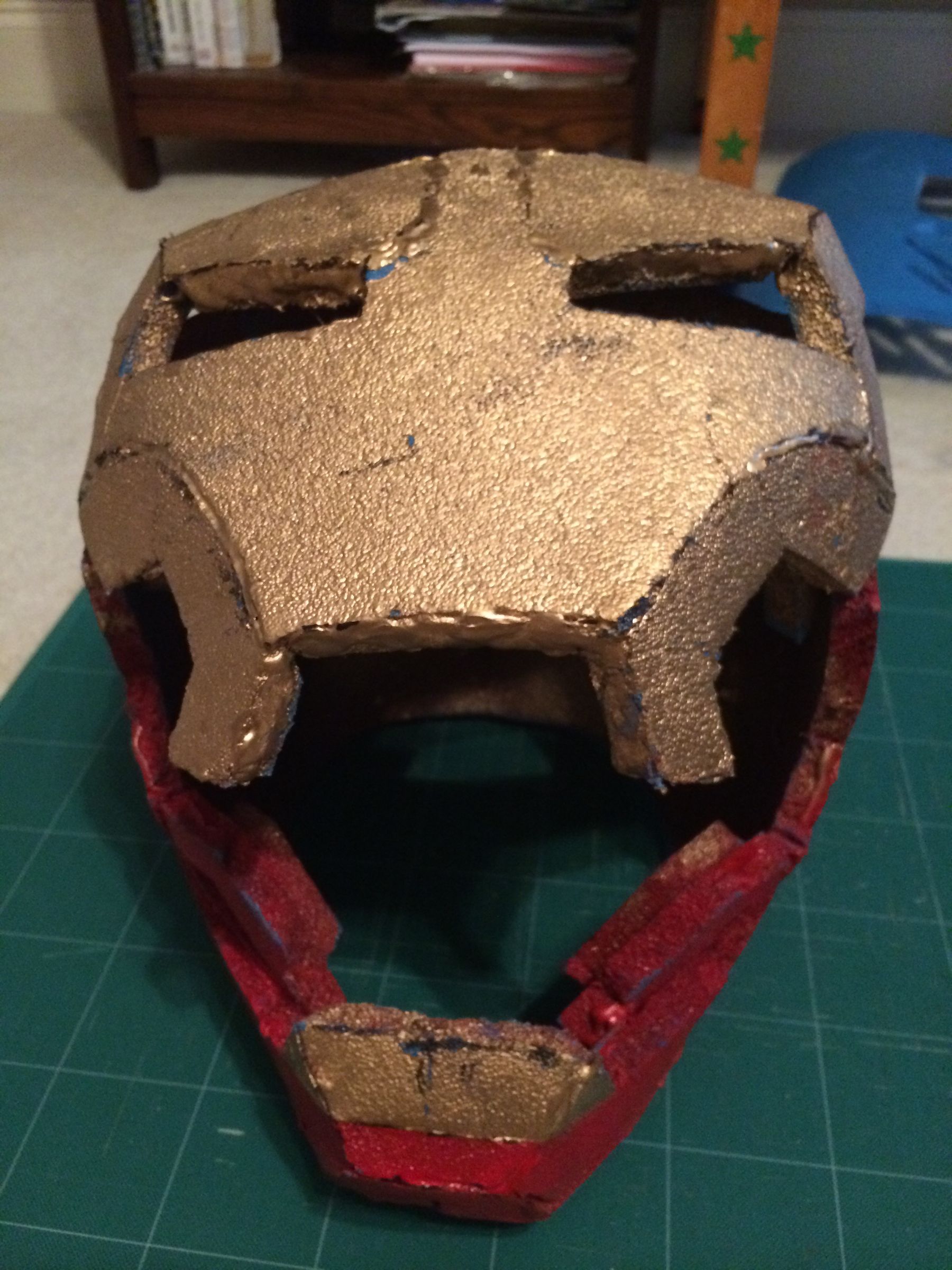 Foam Iron Man Helmet (cheap Version) 5 Steps Instructables