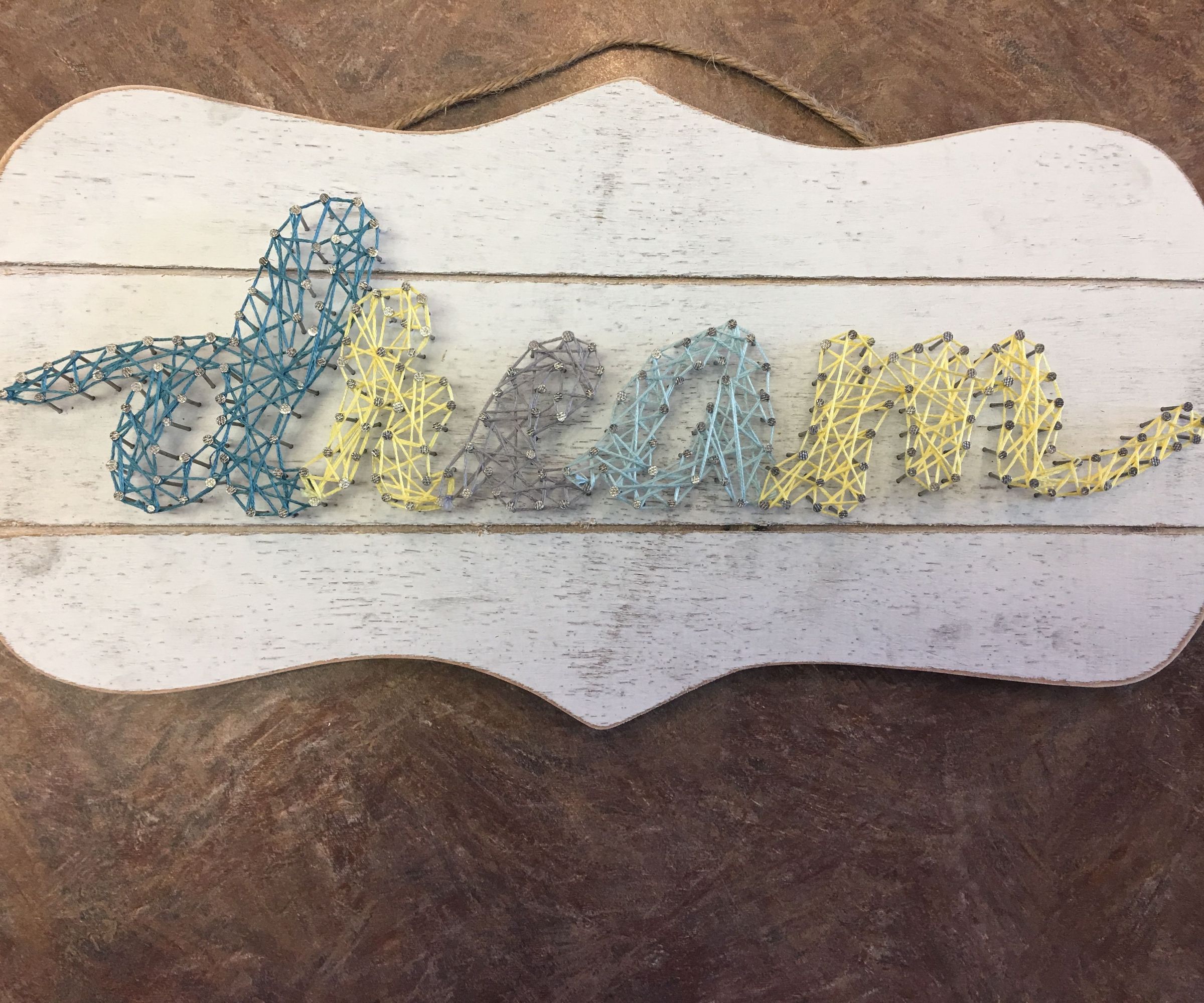 How to Make a String Art Wall Decoration to Help You Decorate Your House for Less Than $35