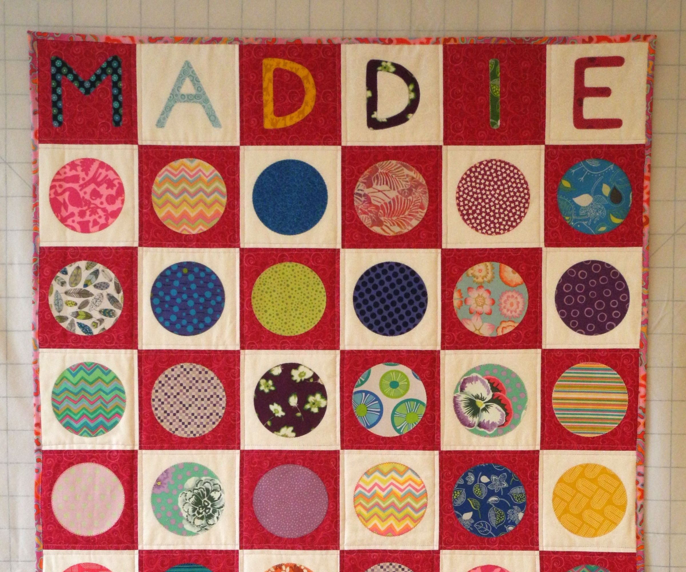 Laser Cut Circle Quilt