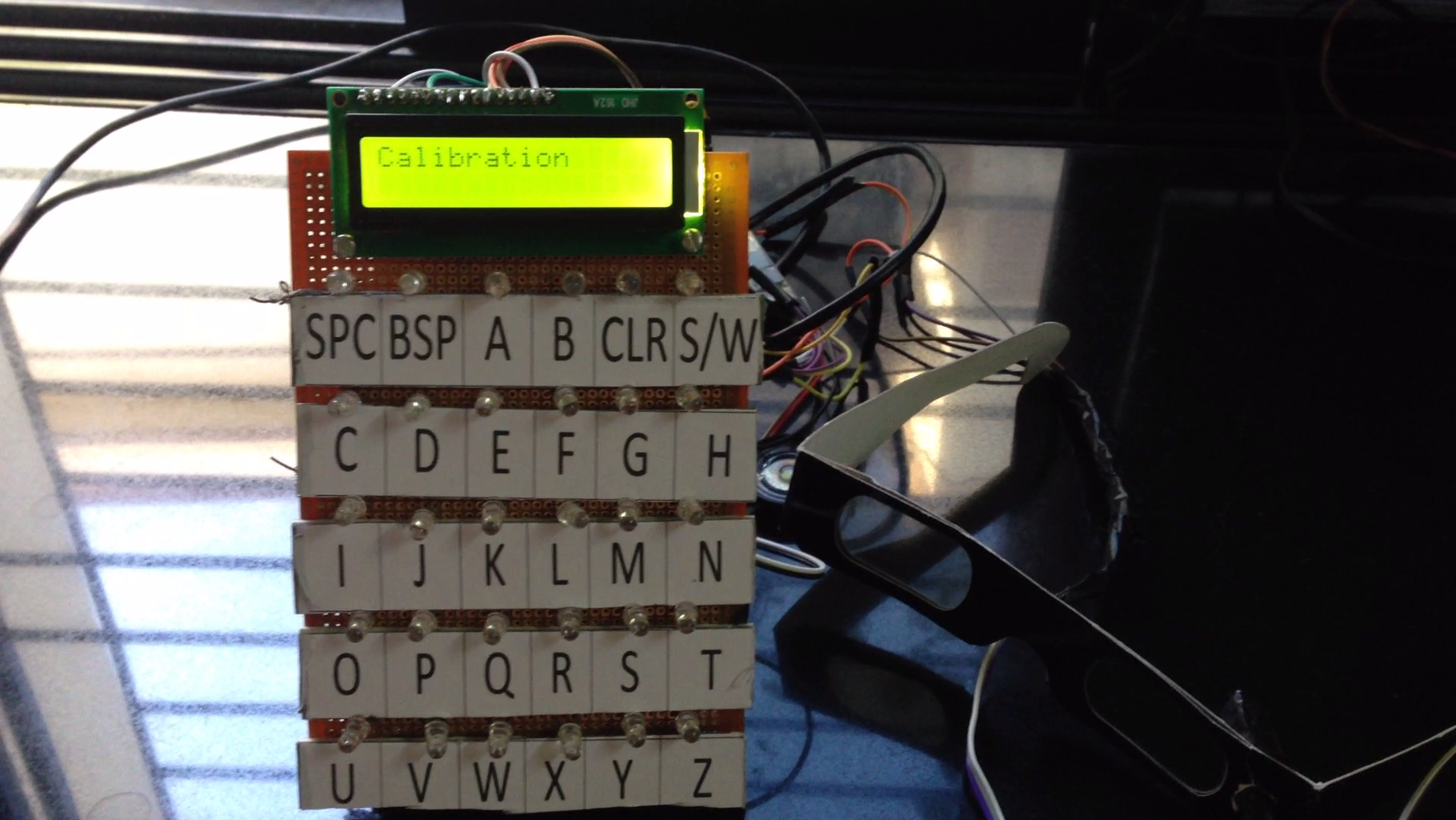 Arduino "Blink to Talk" Using Charlieplexing