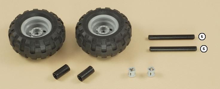 Lego NXT Steering Rover Programming and Building Instructions.