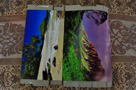 Glue on Decorative Paper