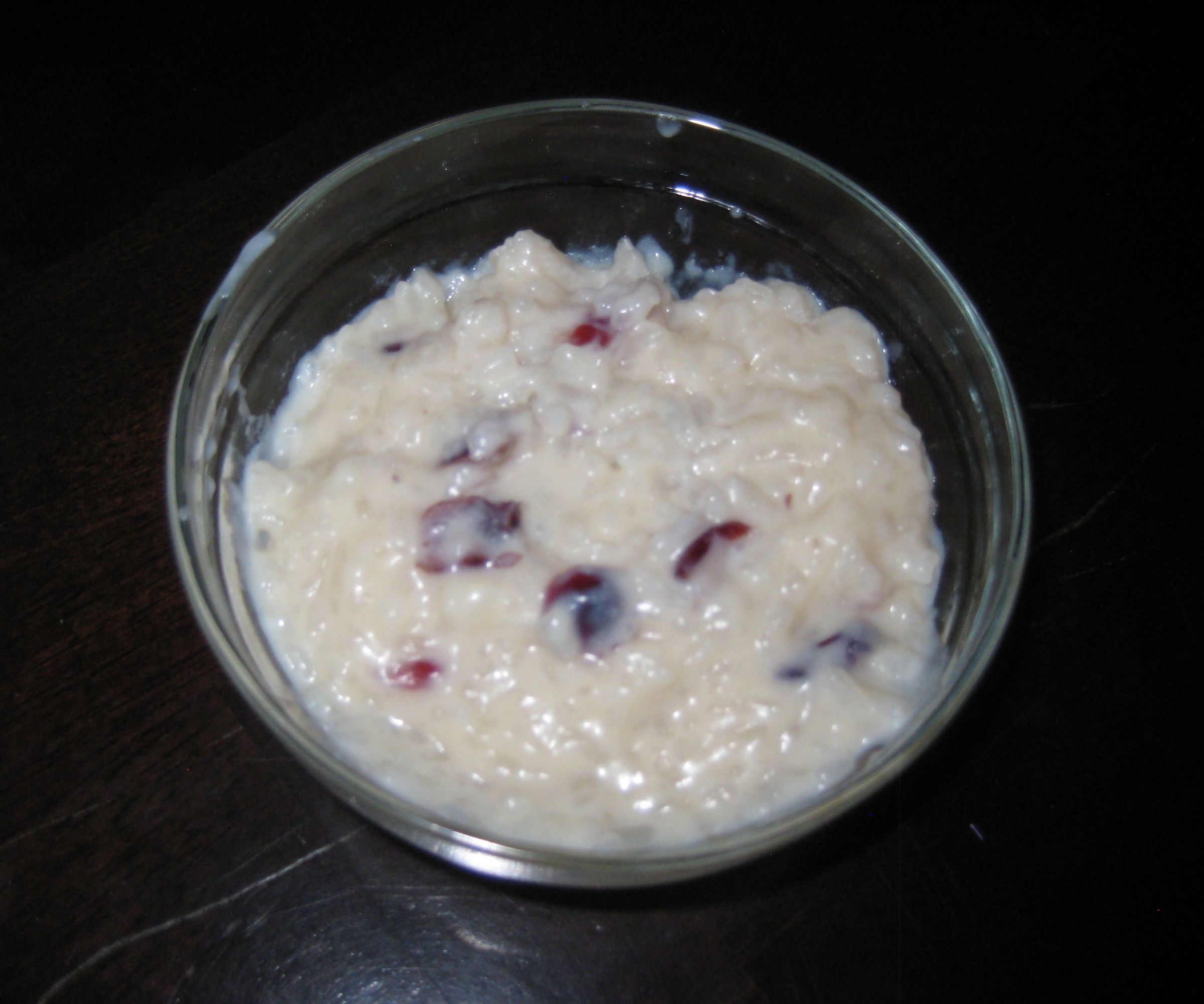 Leftover Rice Pudding :3