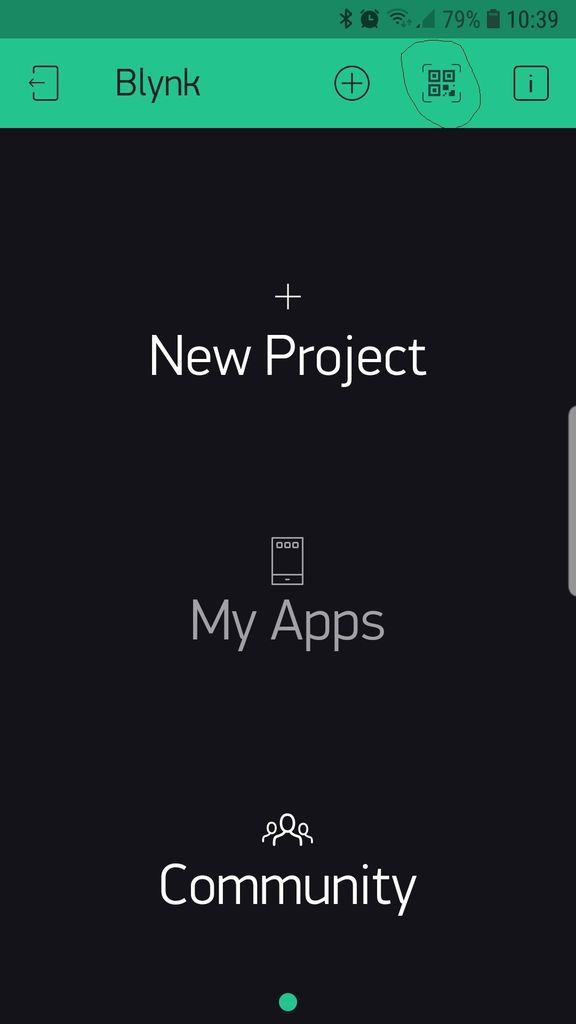 Create Your First Blynk App.