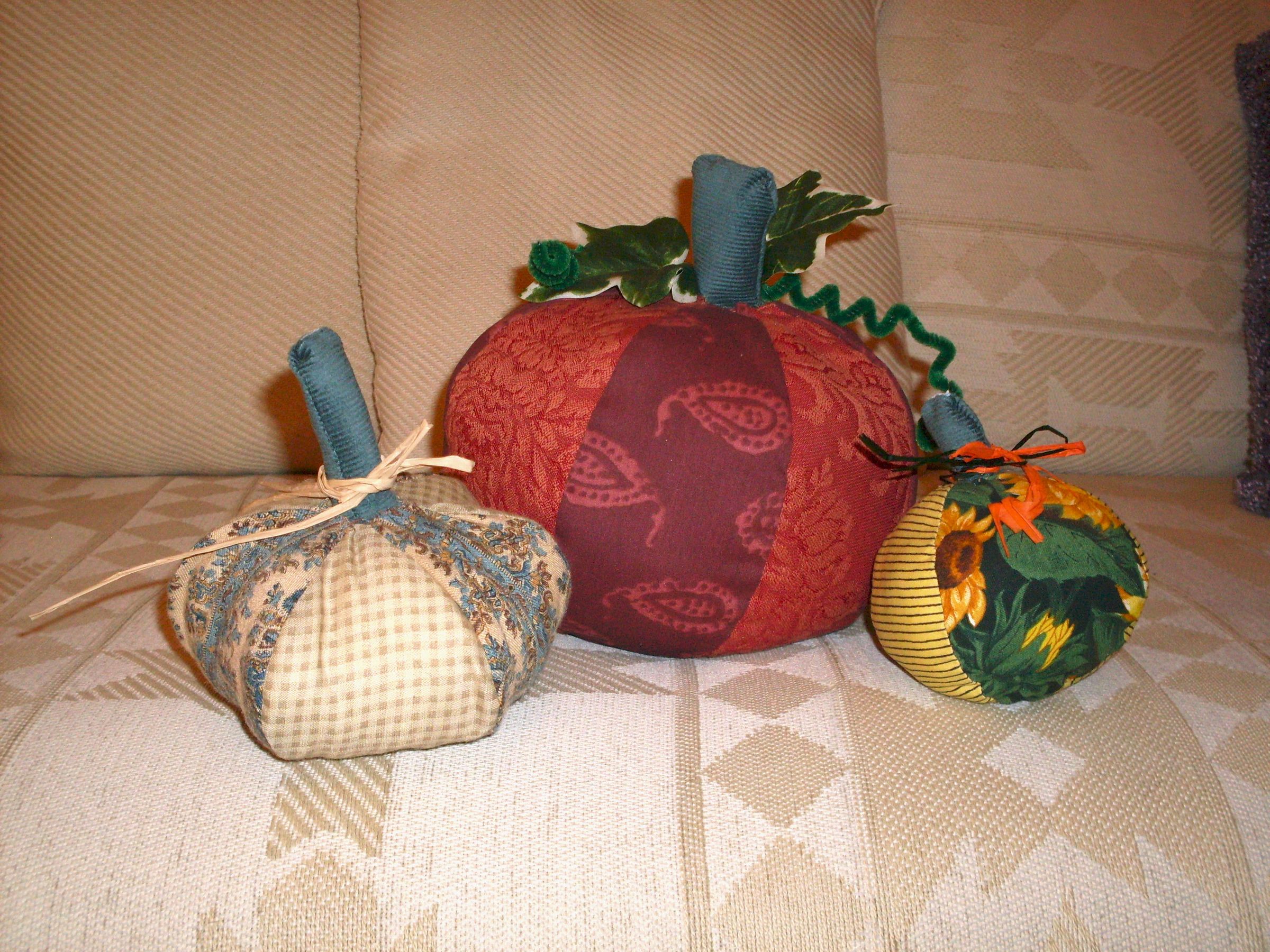 Harvest Pumpkins From Scraps