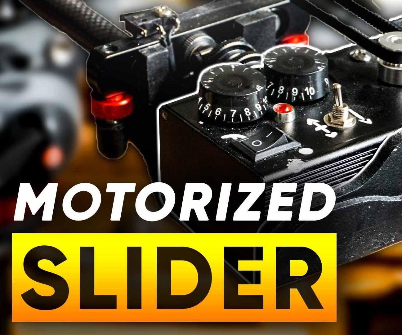 How to Motorize a Camera Slider (Battery Powered)