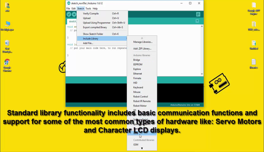 Types of Arduino Libraries