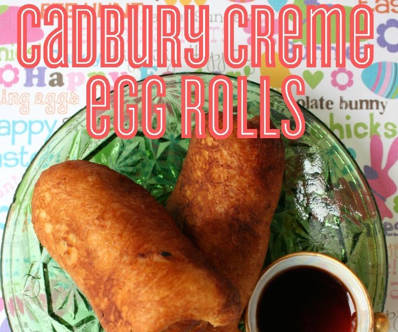 Cadbury Creme Egg Rolls