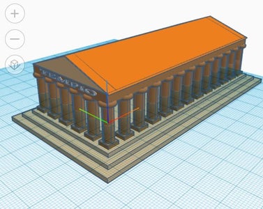 Code Block Greek Temple