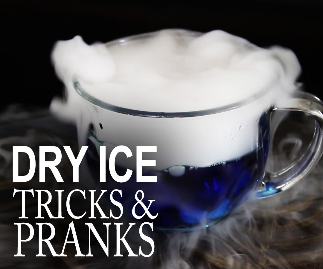 5 Awesome Tricks & Pranks With Dry Ice!