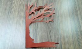 Hand Made Tree Using Chart Paper How To Draw A Tree On Chart Paper