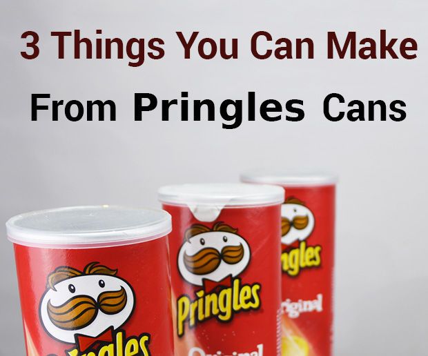 3 Things You Can Make From Pringles Cans