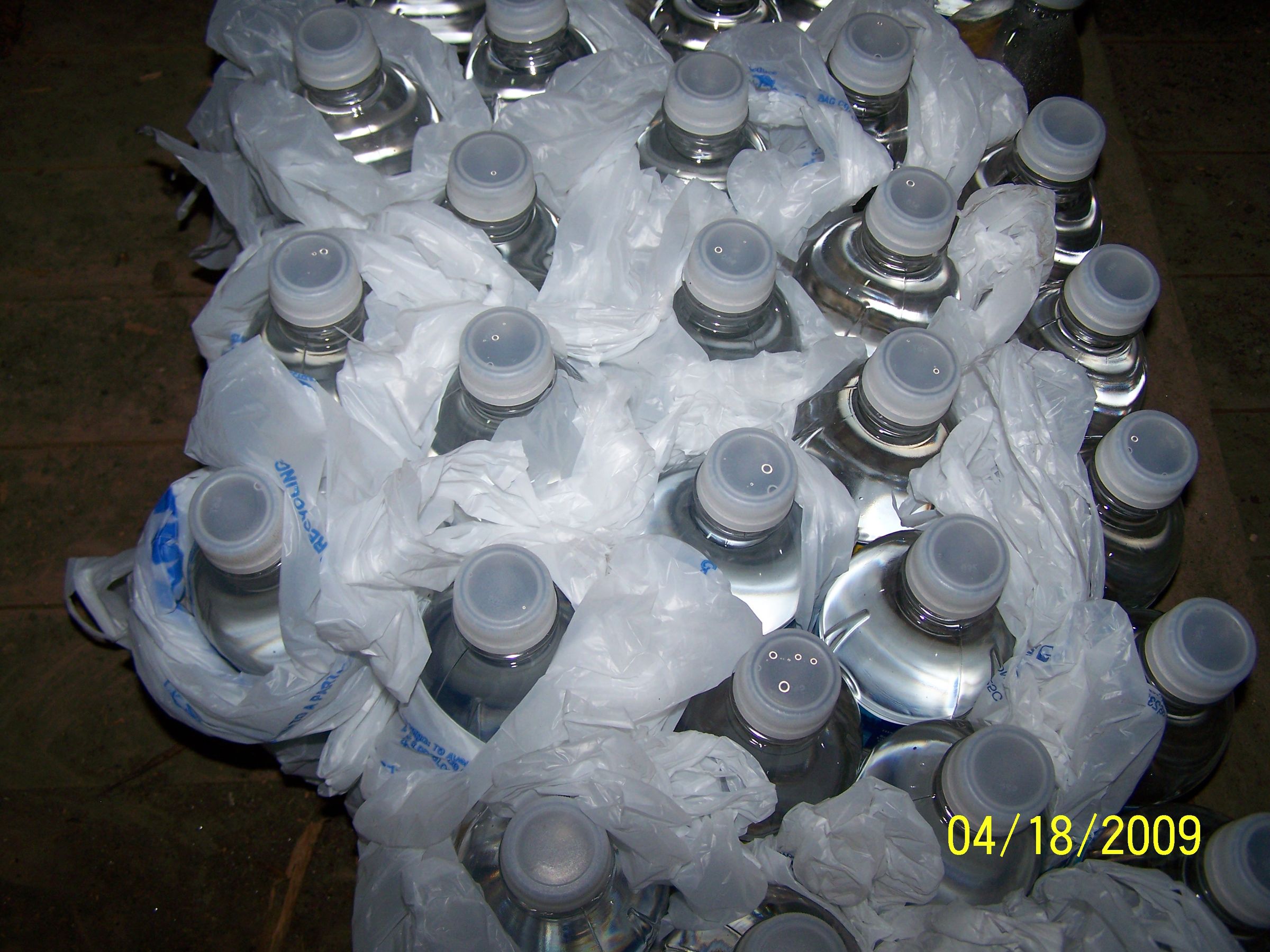 Plastic Bottle Insulation