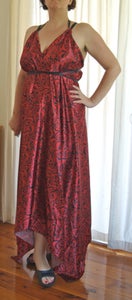 How to Make a Goddess Scarf/wrap Dress