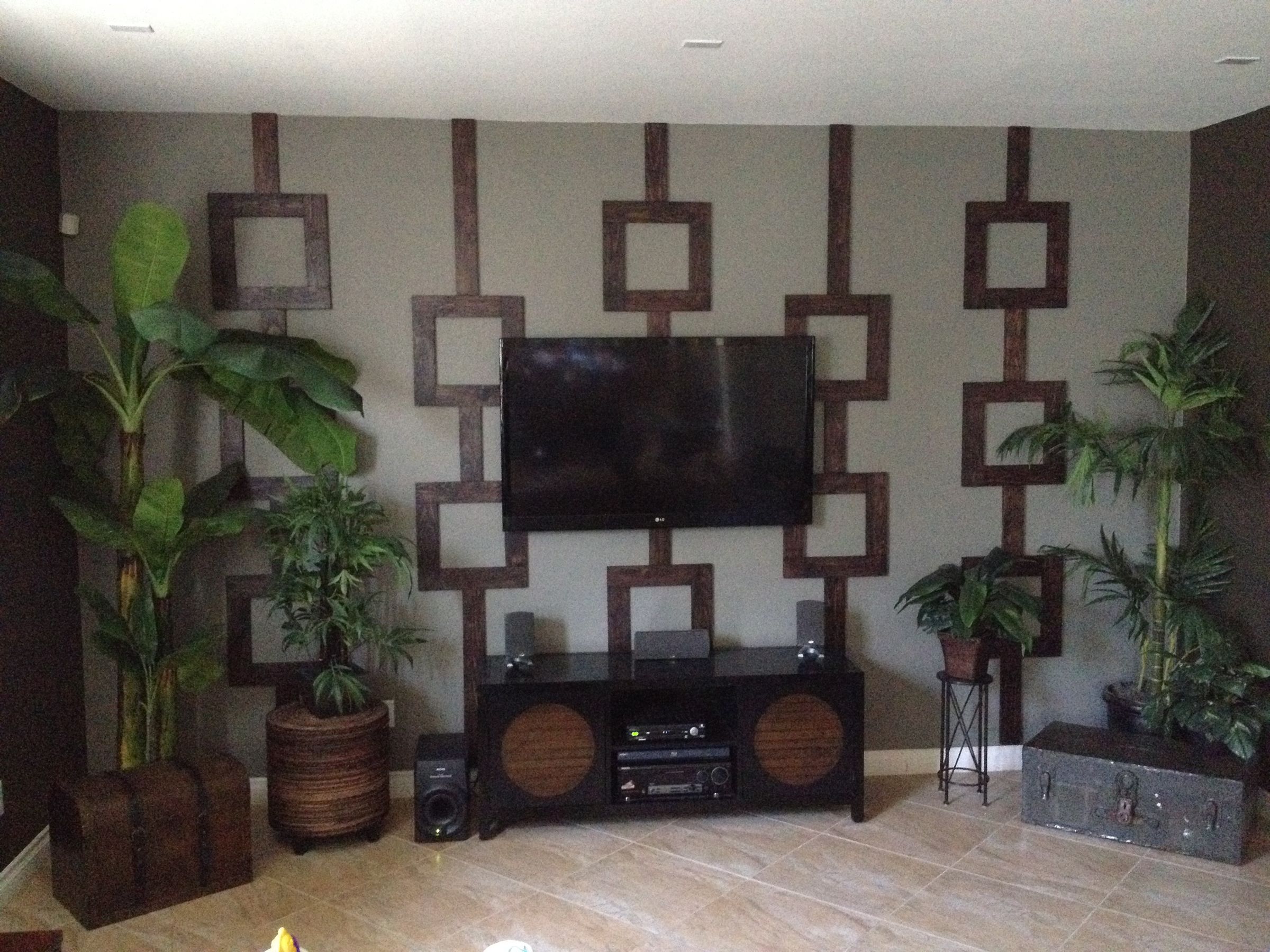 Custom Wood Wall Design