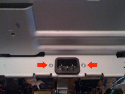Remove the Power Supply.