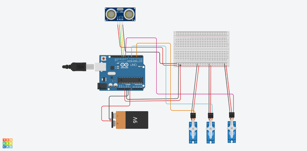 Rock Paper Scissors Using Tinkercad Circuits and Arduino : 12 Steps ...