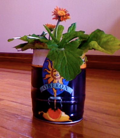 Mini-keg Flower Planter