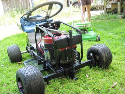 How to Make a Racing Lawn Mower (Updated!) : 19 Steps (with Pictures ...