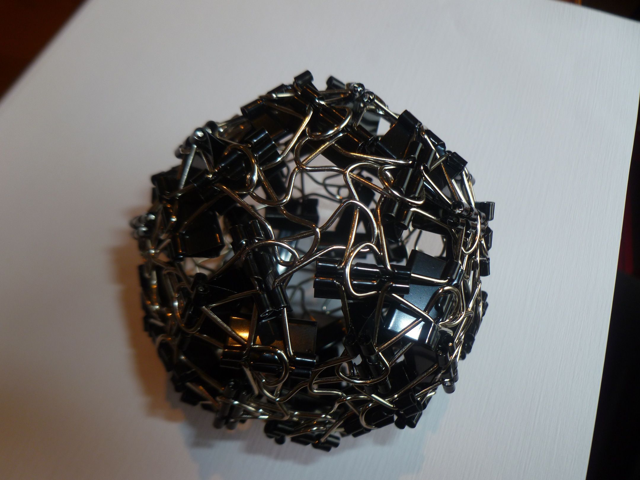 Binder Clip Ball 6 Steps (with Pictures) Instructables