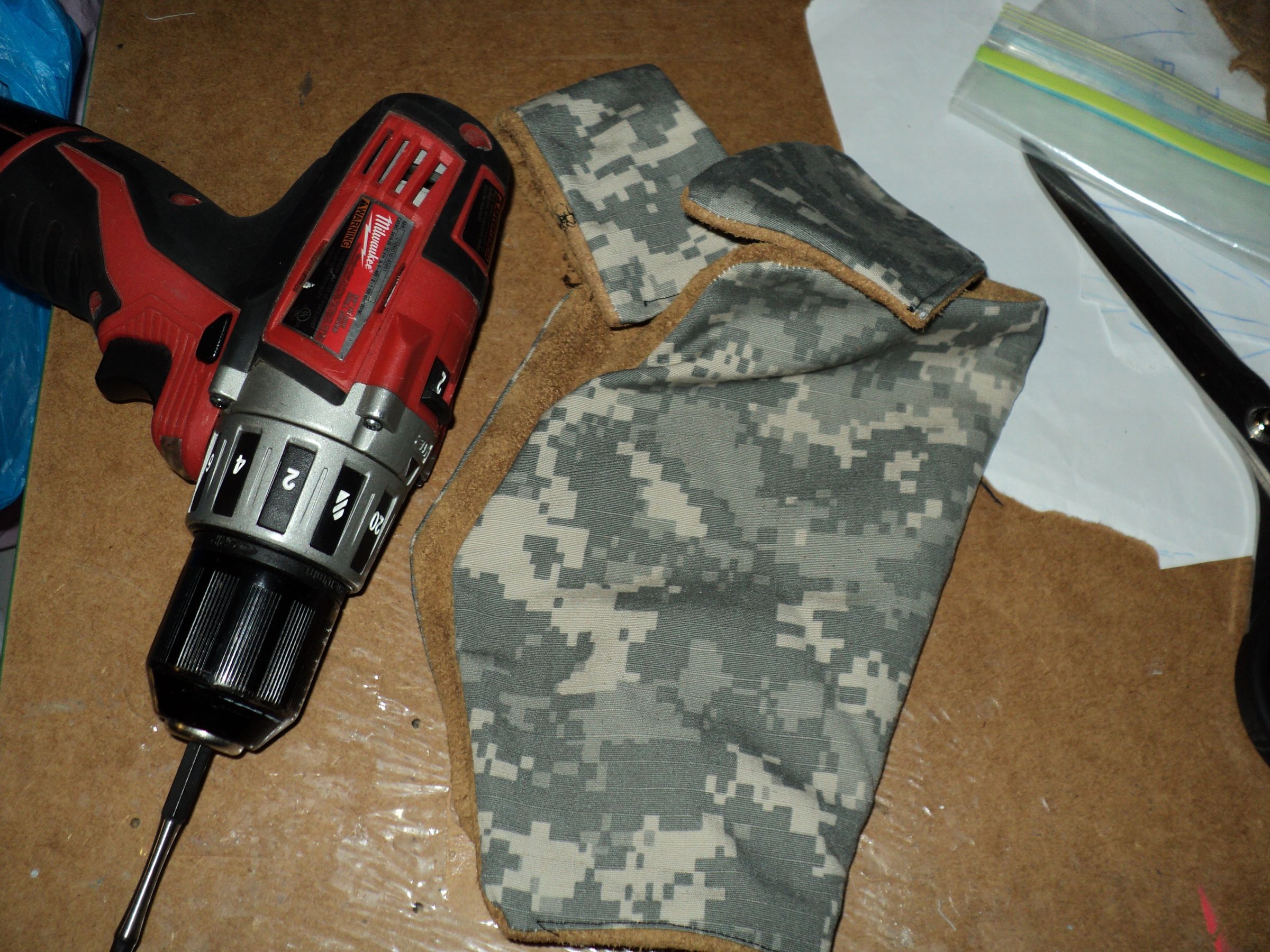 Scrap Leather Power Tool Holster 4 Steps (with Pictures) Instructables