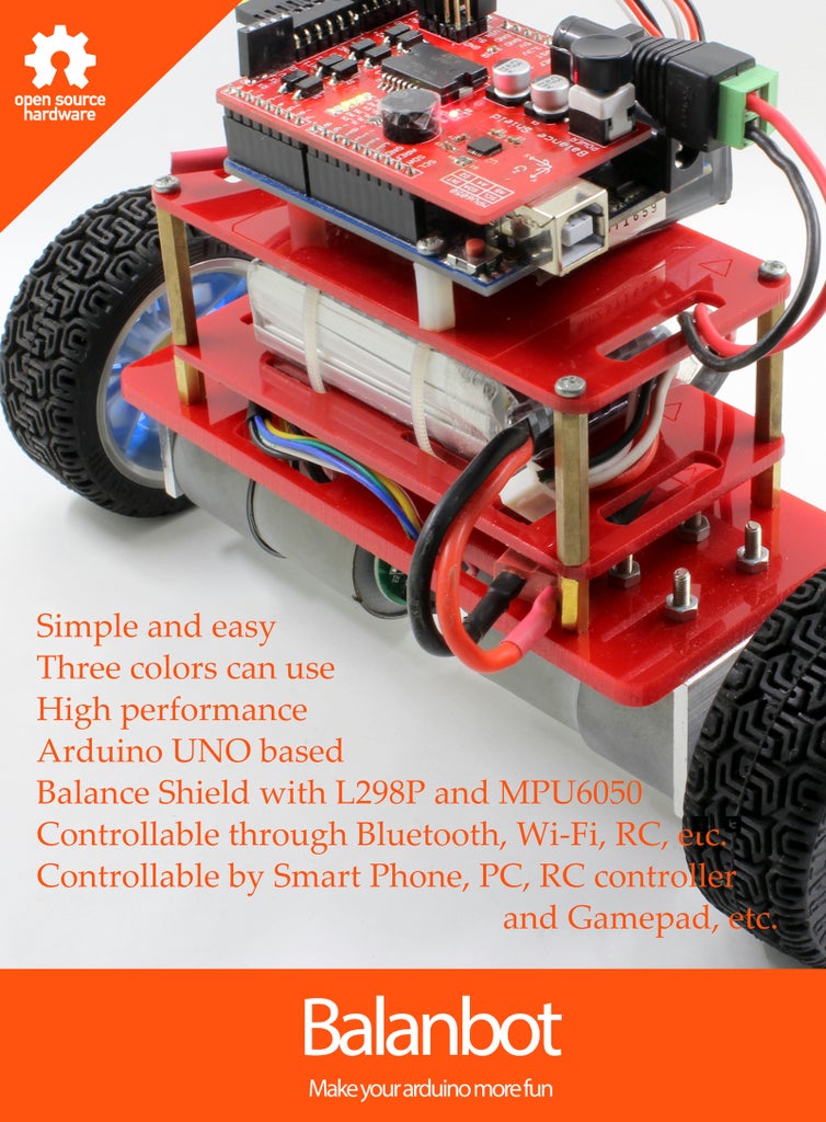 Make a Self-balancing Robot With Arduino UNO : 8 Steps - Instructables