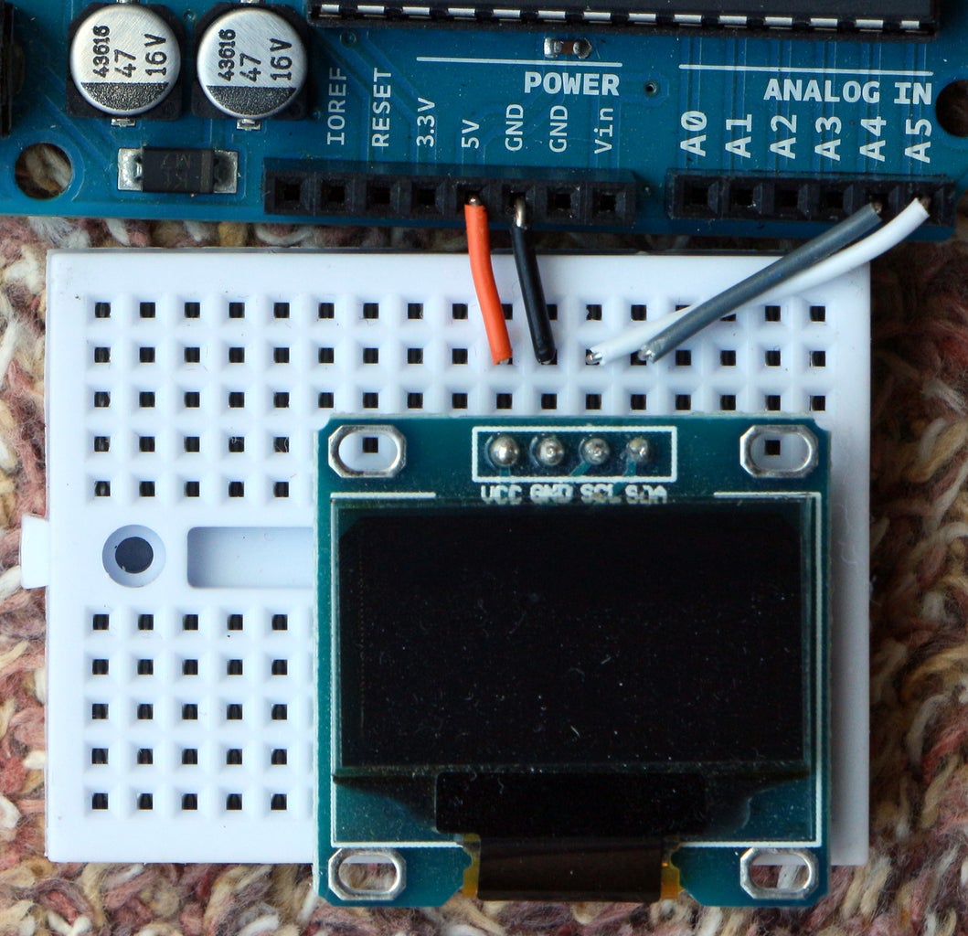 Arduino and the SSD1306 OLED I2C 128x64 Display : 17 Steps - Instructables
