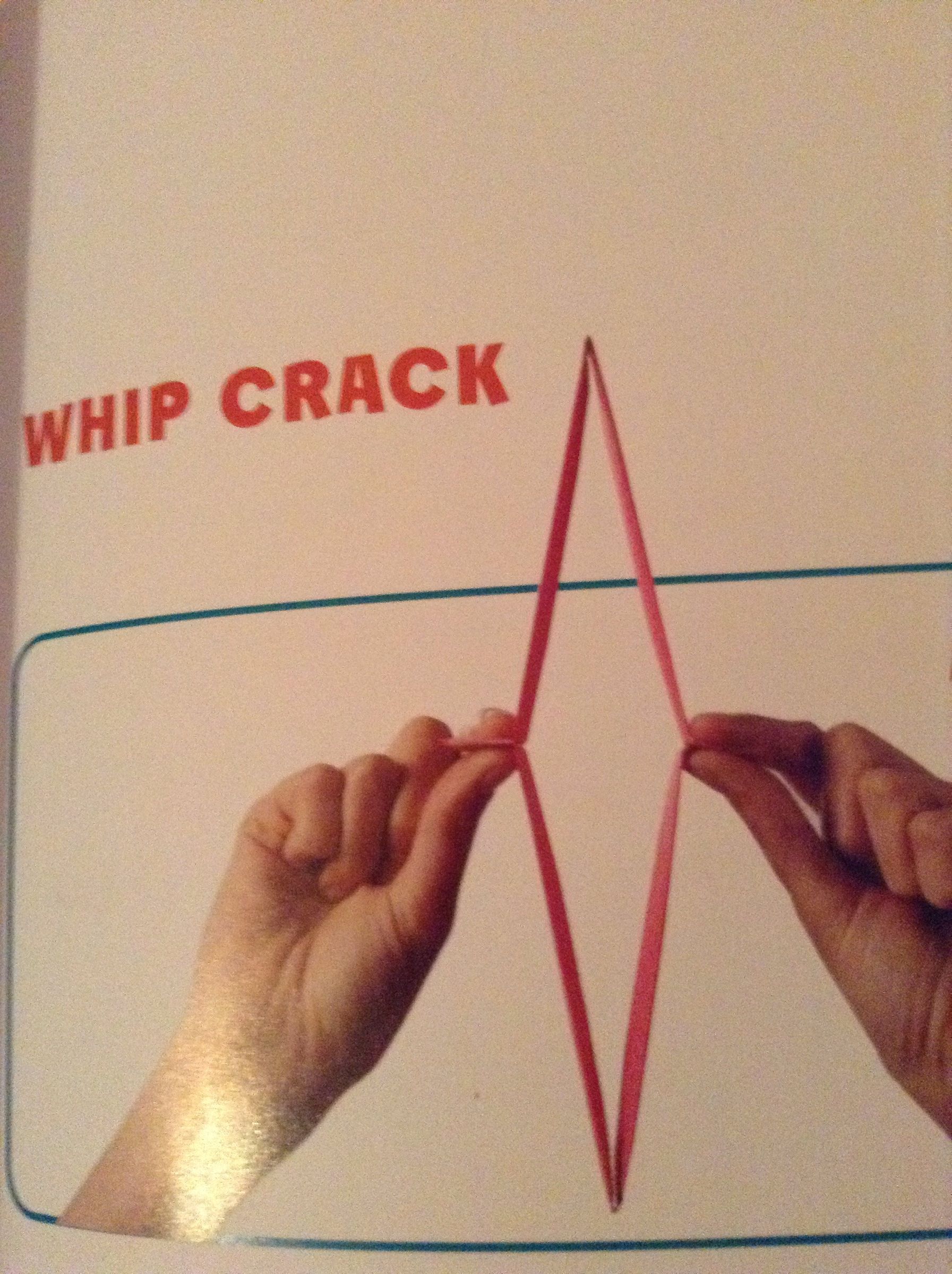 Origami Whip Crack