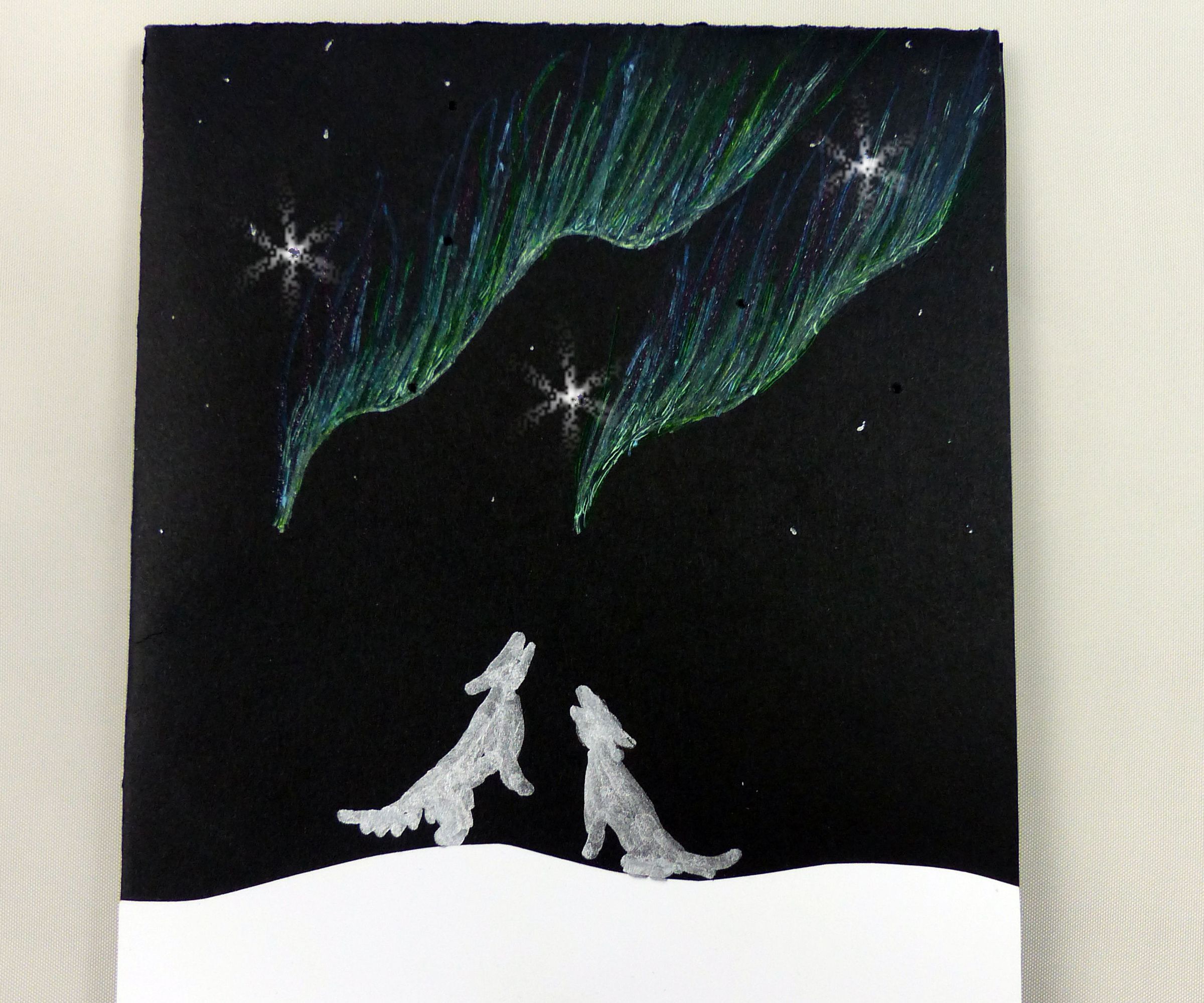 Twinkling Stars Chibitronics Card