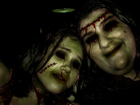 Halloween Customized Portrait Art---Make Me Undead---