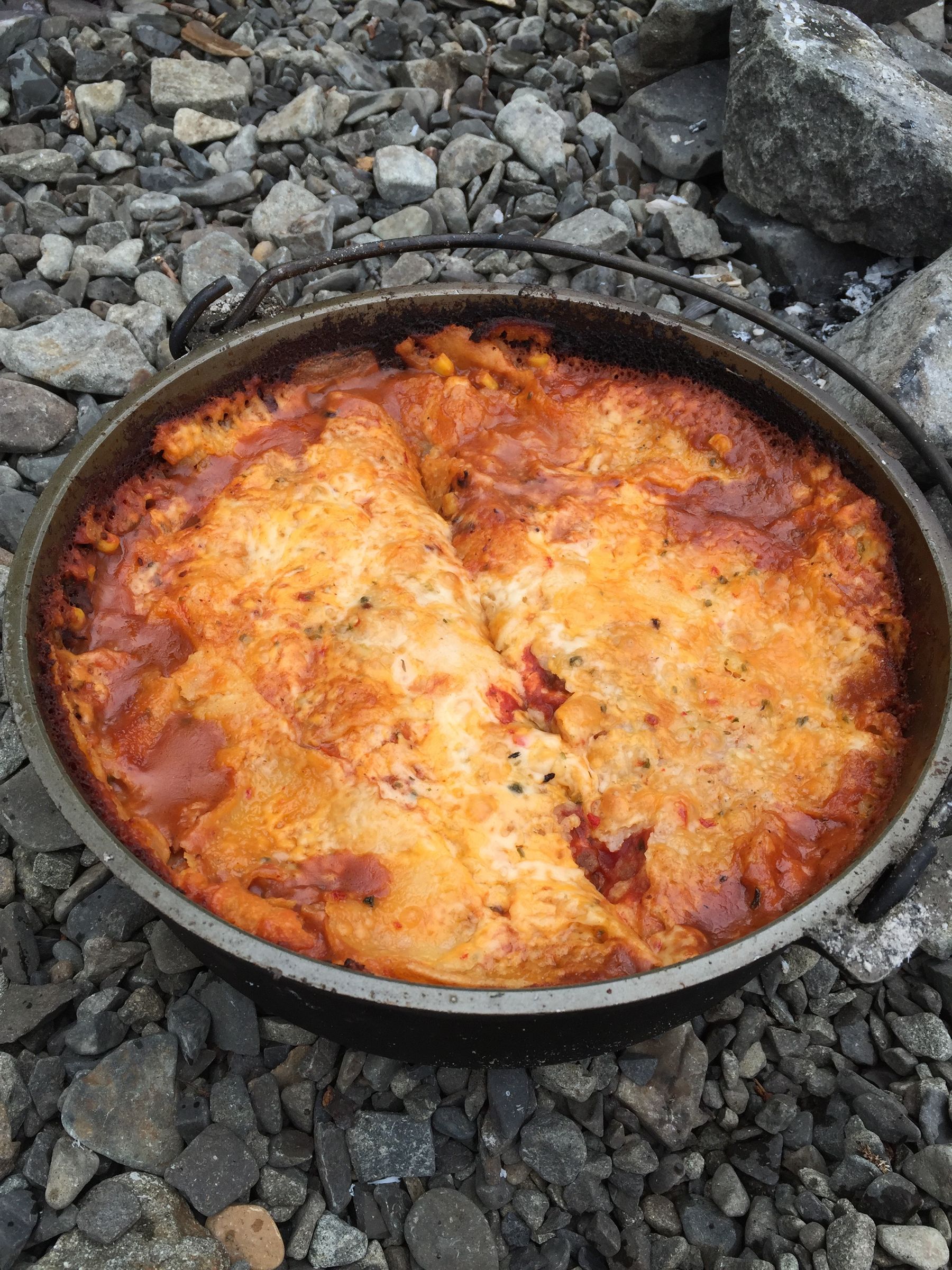 Dutch Oven Mexican Lasagna 5 Steps (with Pictures) Instructables